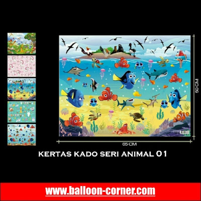 Kertas Kado Seri ANIMAL (01)