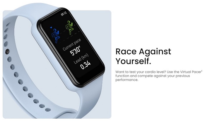 Amazfit Band 7 Sports Modes Virtual Pacer