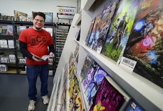 John Frazier at Brainstorm Comics & Gaming