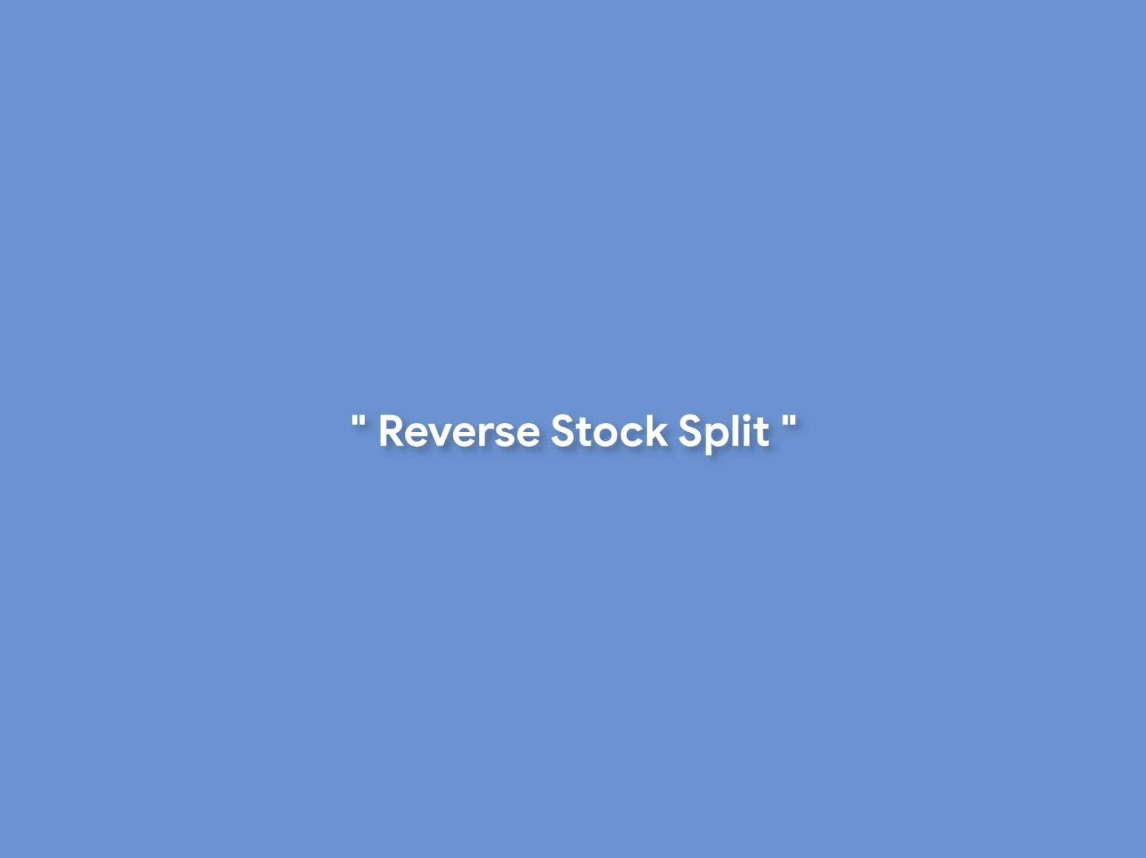 Arti Kata Reverse Stock Split dalam Saham Arti Kata Reverse Stock Split dalam Saham