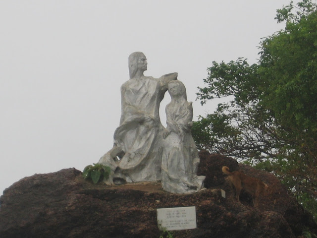 Dona Paula statue in Goa