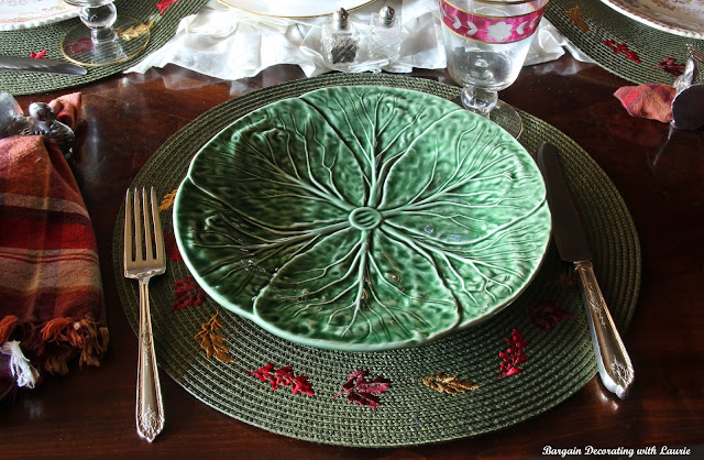 Thanksgiving Tablescapes-Bargain Decorating with Laurie