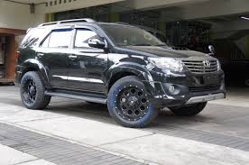 30 Toyota Fortuner Modifikasi Ban Besar, Paling Keren!