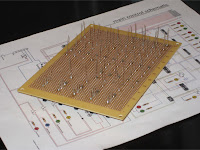 Resistor board solder points