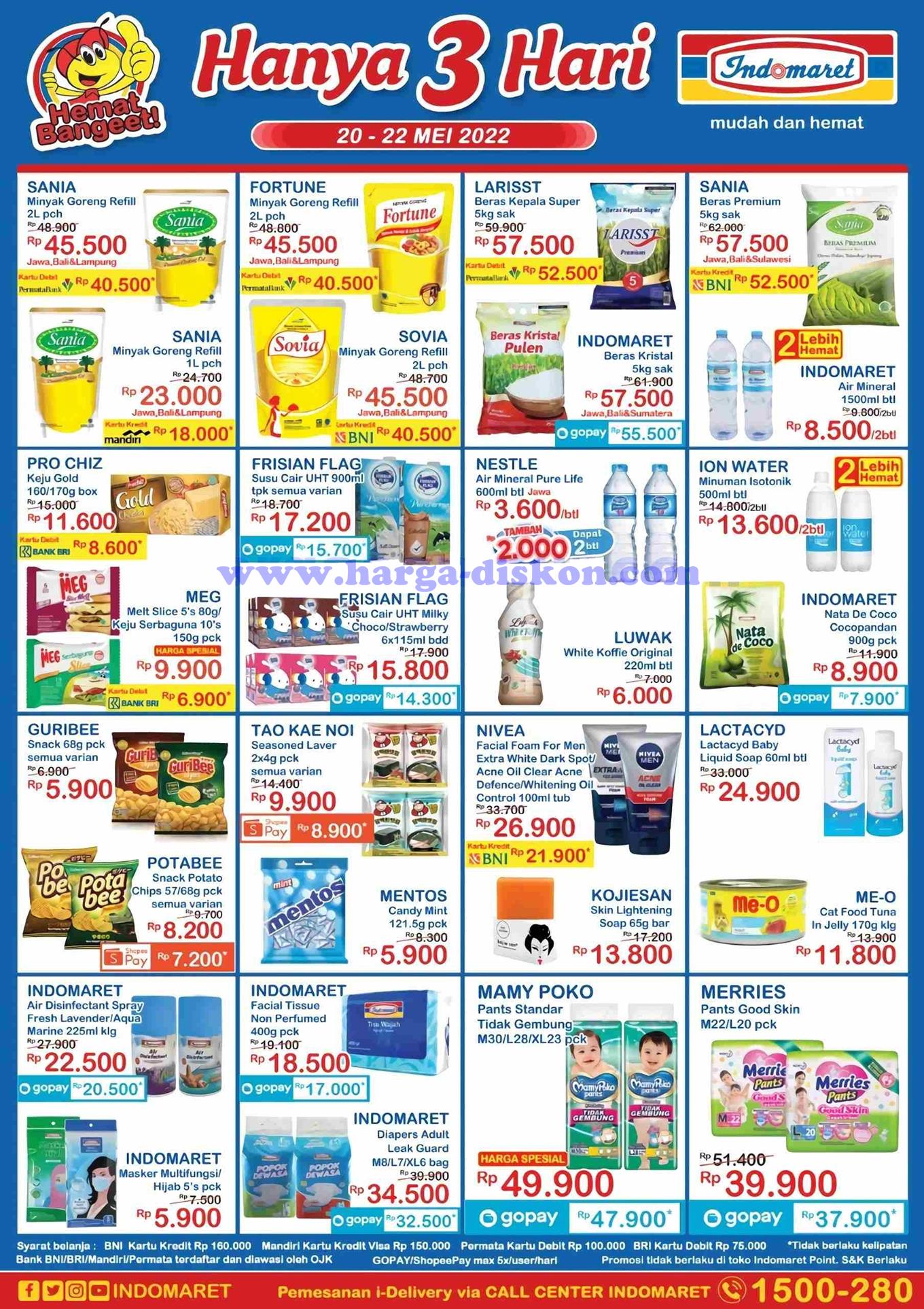 Promo INDOMARET Akhir Pekan Weekend Promo JSM 20 - 22 Mei 2022