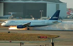 NEWS: 105 Passengers Escape Death As Aircraft Tyre Burst At Lagos Airport