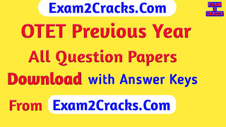 OTET Previous Year Question Papers