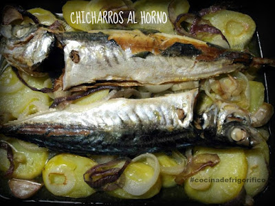 Chicharros al horno #cocinadefrigorifico