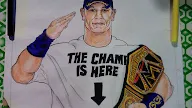 How To Draw John Cena Sketch