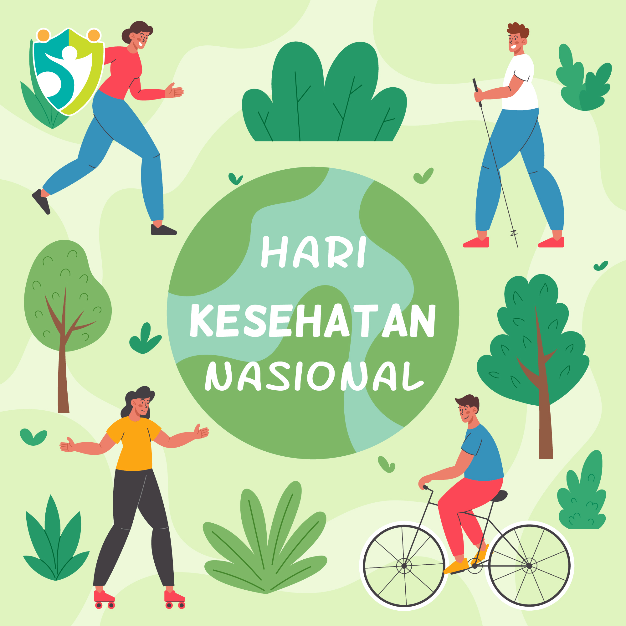 Gambar Ucapan Selamat Hari Kesehatan Nasional - 12 November