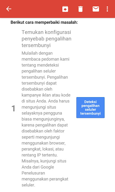 Trafiic Menurun karna di Banned Google