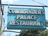 My 2010 "Meal of the Year" – A Big Easy Brunch "Sans Pants" at Commander’s Palace