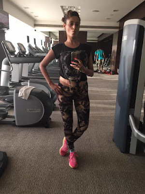 Gurleen Chopra work out photo