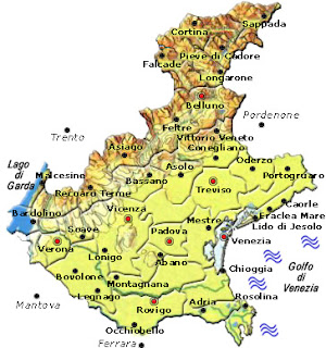 Mappa di Veneto