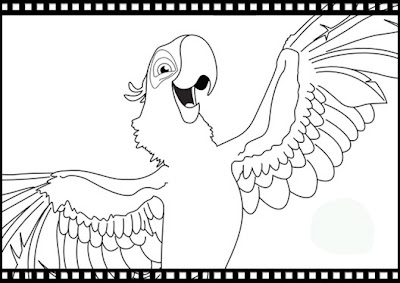 Rio Bird The Movie Coloring Pages Picture