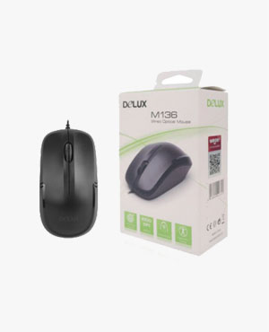 Mouse Wireless Delux M136