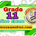 Grade 11 Online Exam-43 For Free