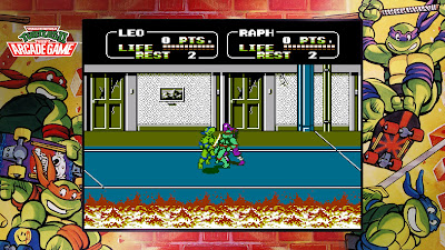 Teenage Mutant Ninja Turtles Cowabunga Collection Game Screenshot 2