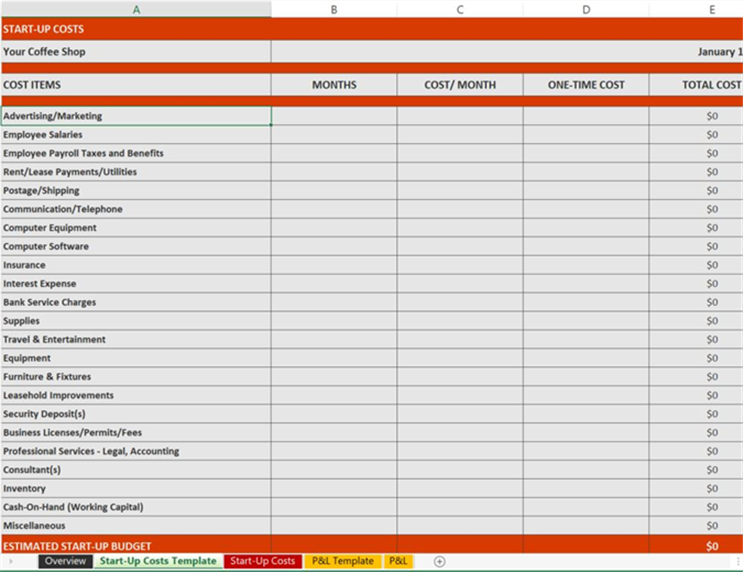 Financial Business Plan Sample — db-excel.com