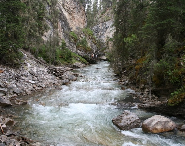 Johnston Canyon Parque Nacional Banff