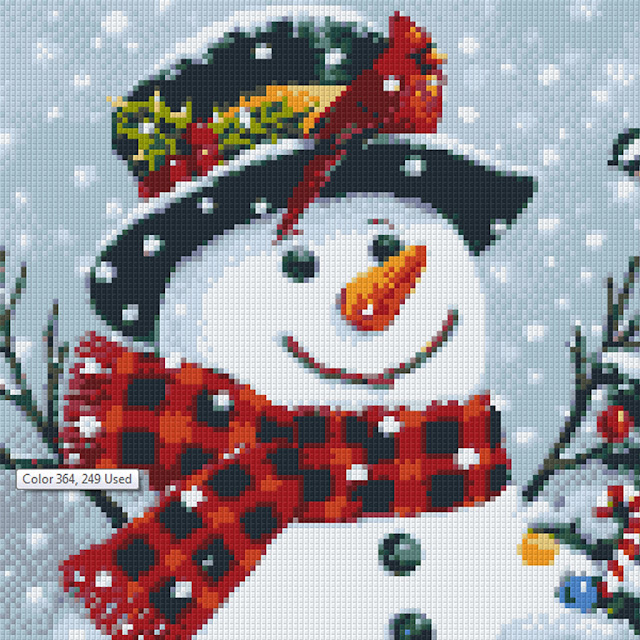 Christmas snowman iPad wallpaper