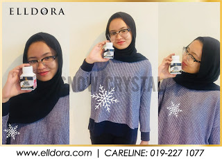 Snow Crystal Elldora Tablet Kunyah Untuk Kulit Cantik dan Berseri