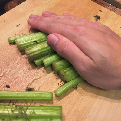 「ふき」の調理