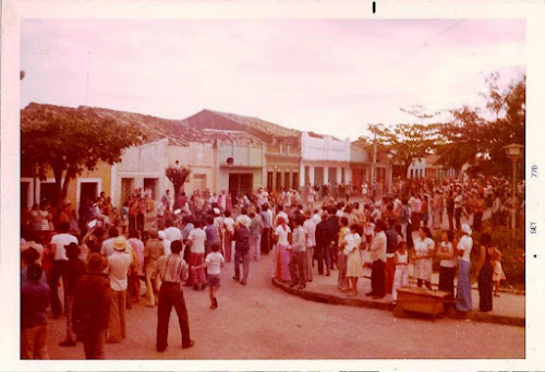 Foto da década de 80 cedida por Blésman Modesto