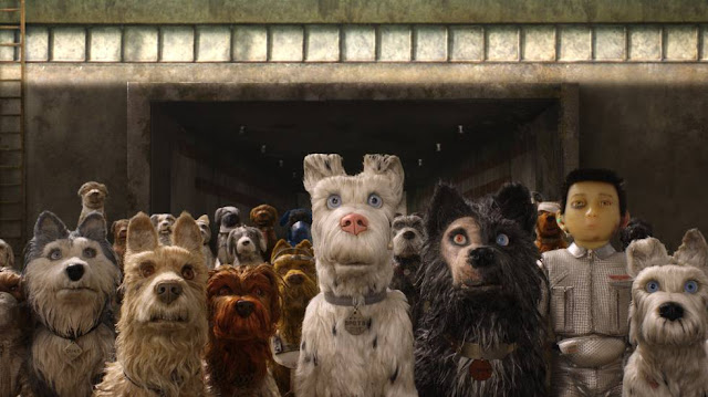 Fotograma de la película Isla de Perros de Wes Anderson