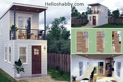 Livable 18 Sqm Tiny House Design with Balcony