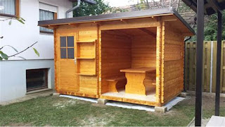 8x8 Lean-to Shed plan