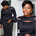 Funke Akindele And Tiwa Savage Slay In Black And Gold Dress