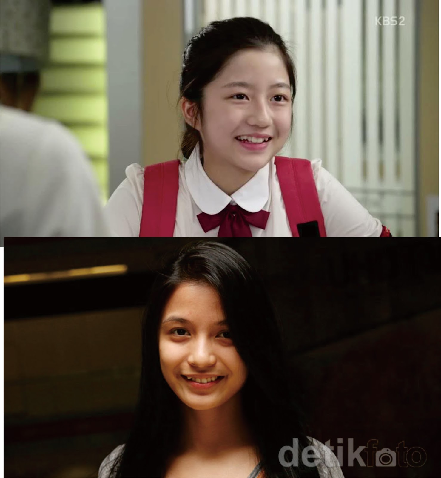 Artis Korea mirip artis Indonesia