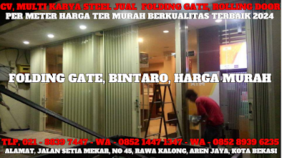 GAMBAR, DAFTAR, HARGA, FOLDING GATE, PER METER, MURAH, BINTARO, 2024