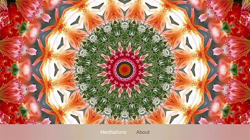 Mandala Meditations Apple TV App