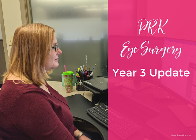 PRK eye surgery 3 year follow up