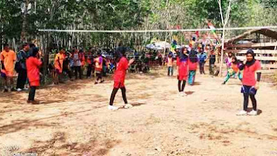Rangkaian Lomba Peringatan HUT RI ke-77thn di Desa Sumber Rahayu Rambang