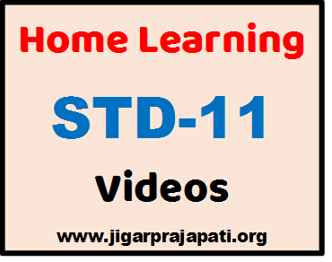 [STD-11] DD Girnar Live TV "Home Learning" Videos by GCERT, SSA Gujarat