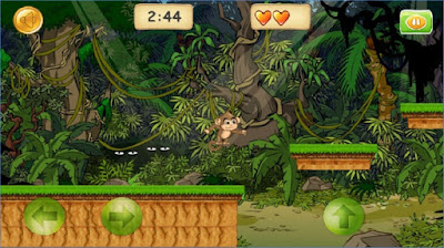 تحميل لعبة القرد Jungle Monkey Run للإندرويد مجانا