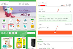 Cara Membeli Paket Data Internet di Tokopedia via Aplikasi