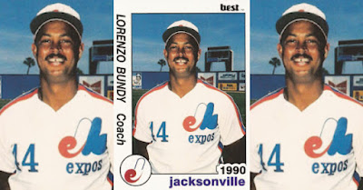 Lorenzo Bundy 1990 Jacksonville Expos card