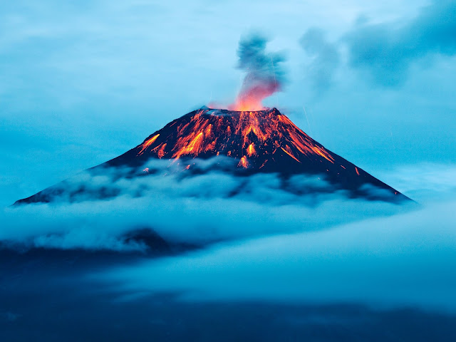 Tungurahua Volcano Eruption