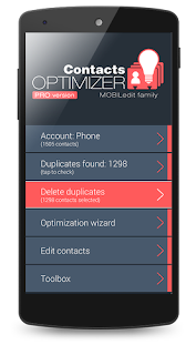 Contacts Optimizer v6.0 [Pro] APK