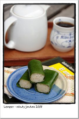 Indonesian Recipes Lemper on My    Indonesian  Lemper Daging    Minced Beef Stuffed In Sticky Rice