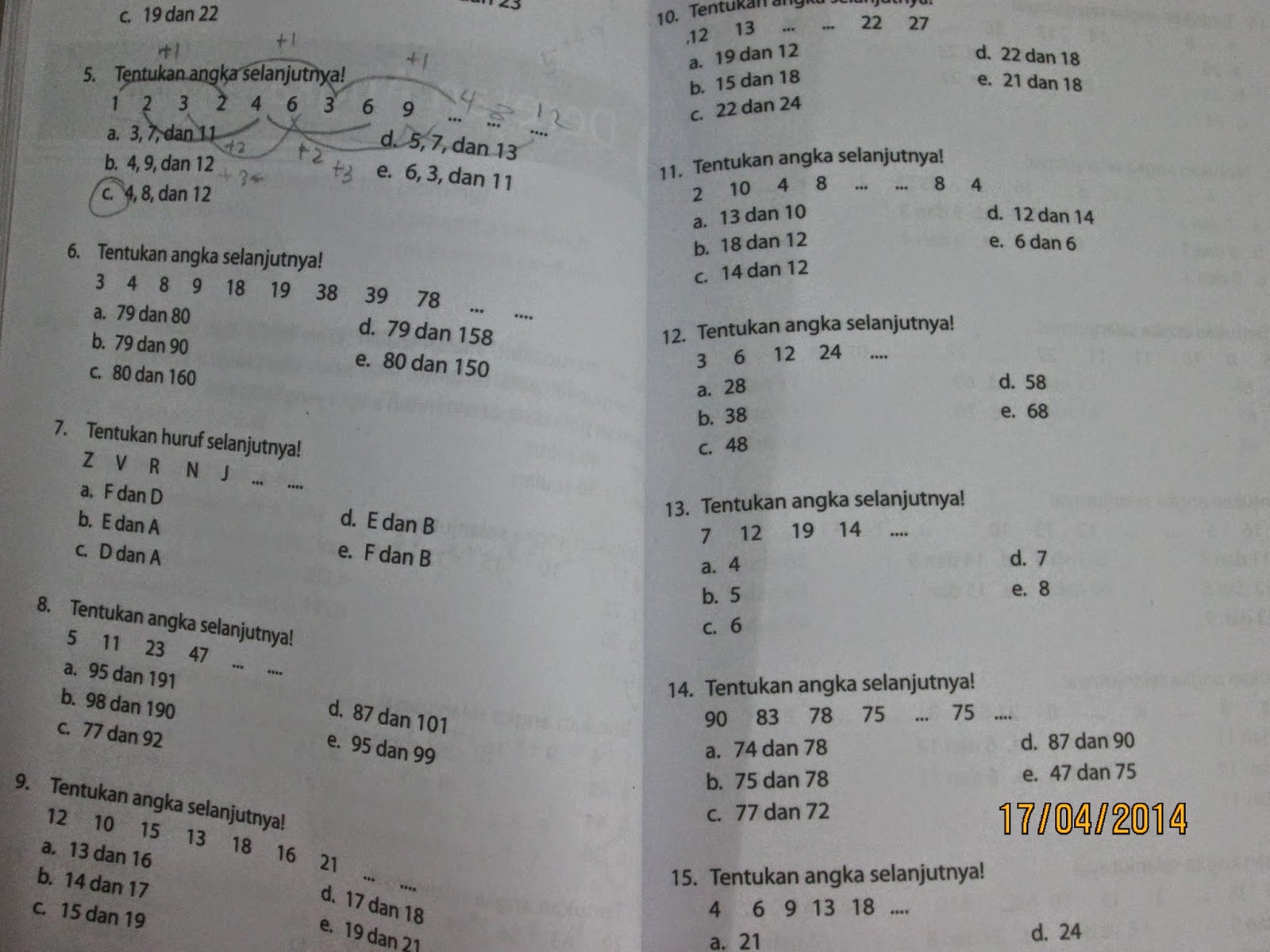 Soalan Iq Test Dan Jawapan - Muharram o