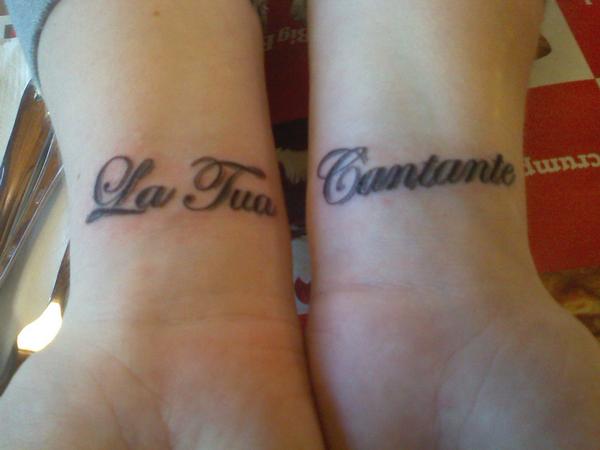 Labels Wrist Lettering Tattoo Designs