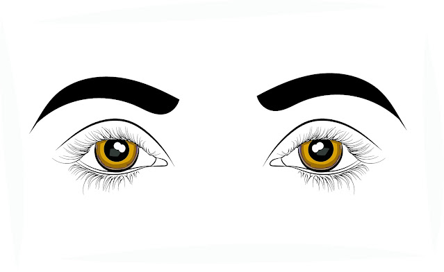 Desenhos de olhos para colorir