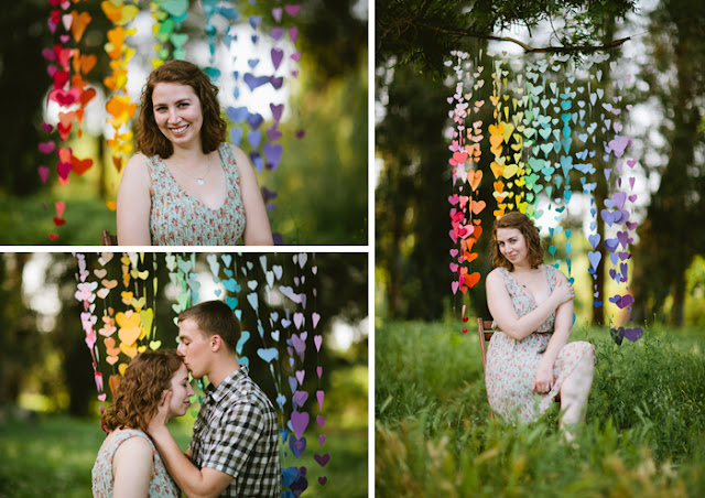 Dreamy, romantic, whimsical engagement photos in vacaville