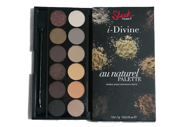 Sleek i-Divine Eye Shadow Palette in Au Naturel