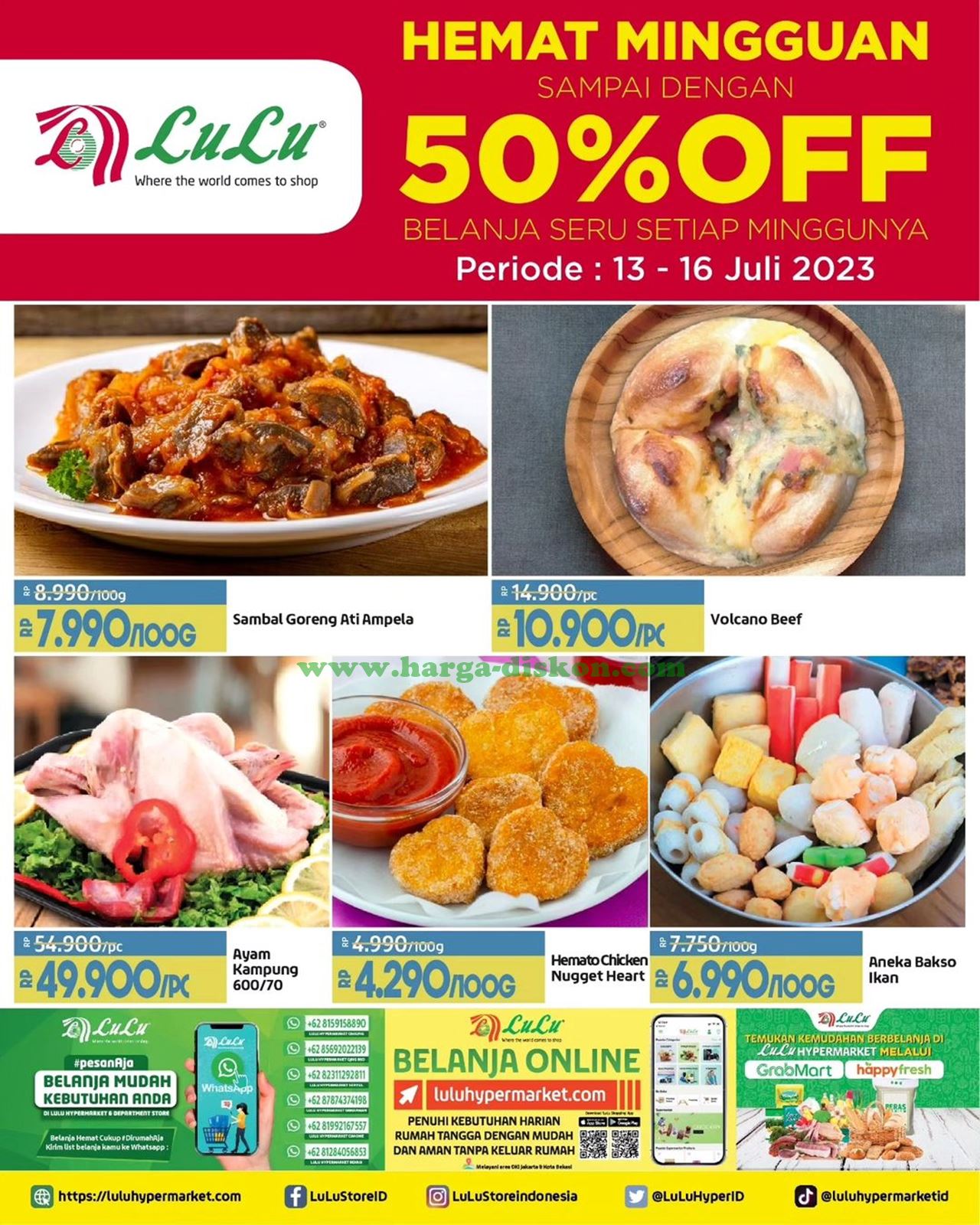 Promo LULU Hypermarket Akhir Pekan 13 - 16 Juli 2023